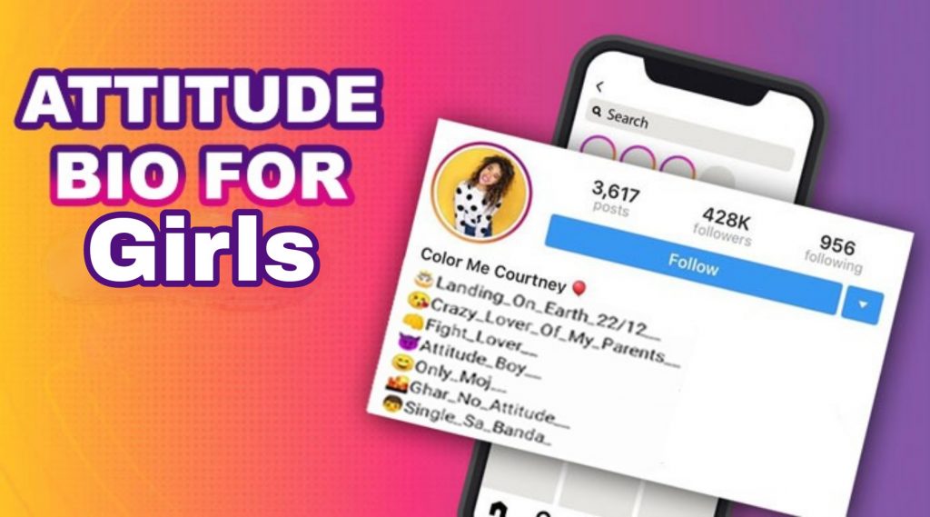 Attitude Instagram Bio for Girls
