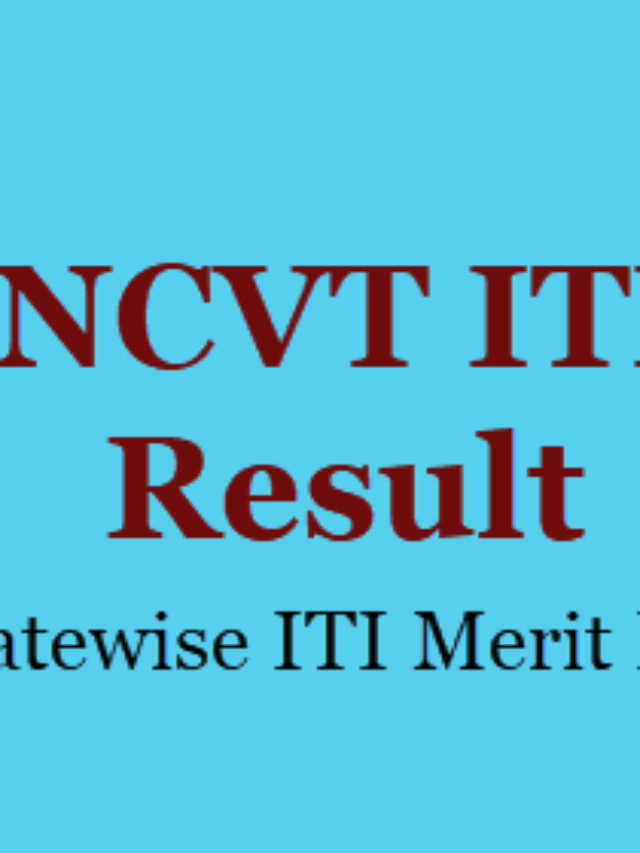 NCVT Mis ITI Result 2022 1st year and 2nd year